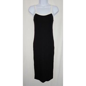 Antistar Juniors Black Sleeveless Knit Bodycon Mini Dress Size Small NWT